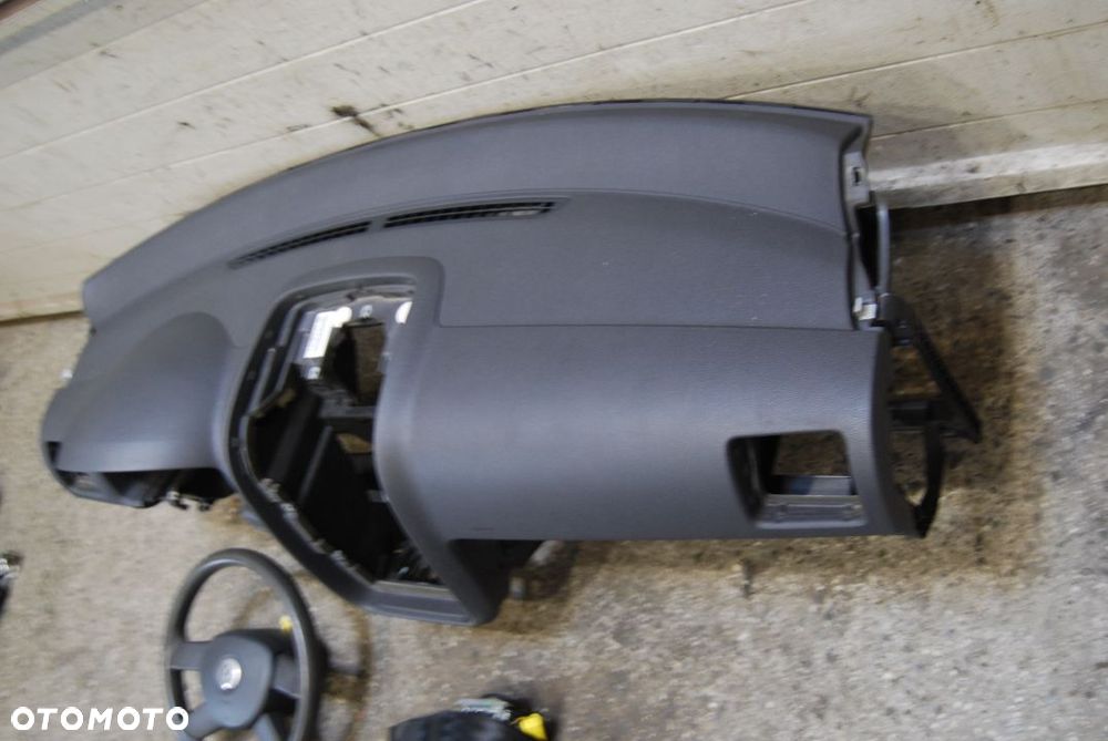 DESKA KOKPIT KOMPLET PASY AIR BAG VW GOLF V 1K0858295 1K3857705C - 4