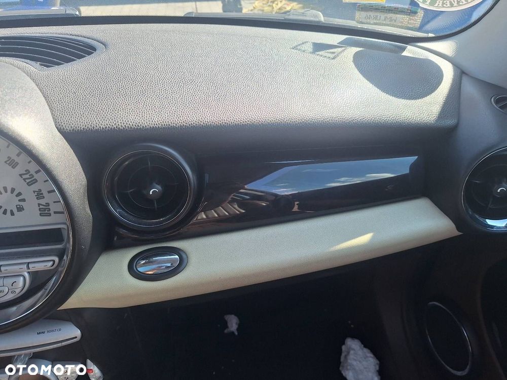 ZESTAW AIRBAG DESKA ROZDZIELCZA POSTRZAŁOWY KOKPIT MINI CLUBMAN R55 - 3