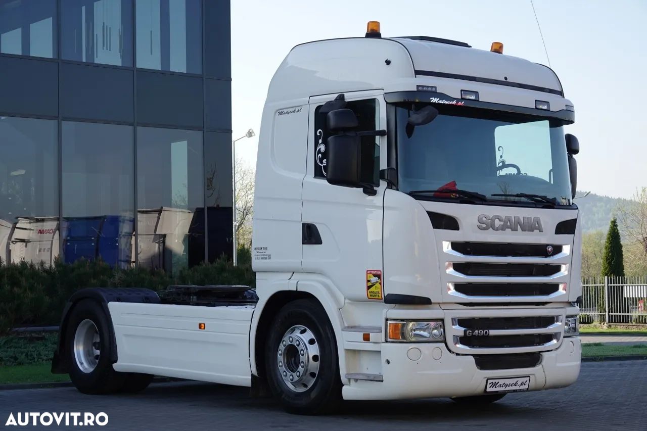 Scania G 490 / RETARDER / HIGHLINE / JANTE ALIE / IMPORTAT - 1