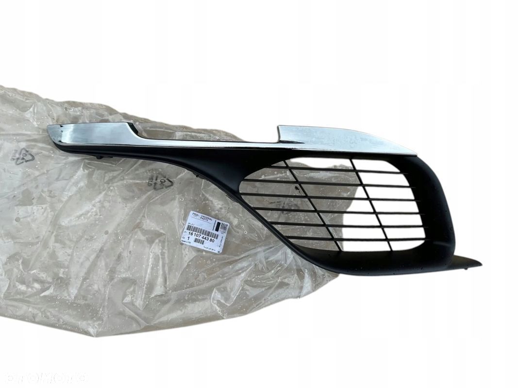 KRATKA GRILL Peugeot 308 II T9 2013 NOWA ORYGINAŁ CHROM PRAWA - 1
