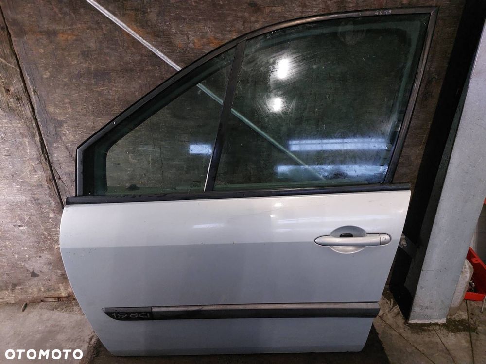 DRZWI KOMPLETNE LEWY PRZÓD RENAULT SCENIC II NV632 - 1