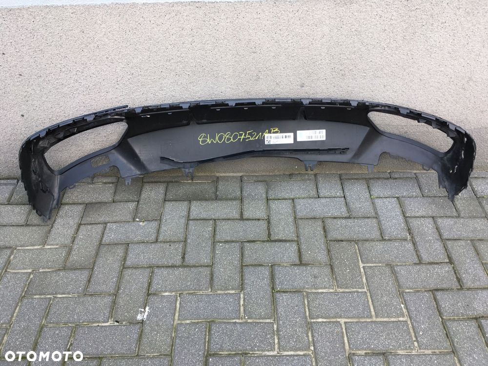 audi a4 b9 lift spoiler zderzaka tył 8w0807521ab - 4