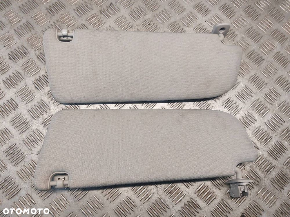 OSŁONA PRZECIWSŁONECZNA LEWA +  PRAWA AUDI A6 C6 4F0857552K 4F0857551K - 5