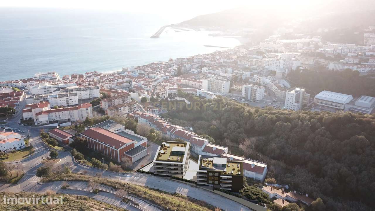 T3 em Sesimbra com vista mar e piscina panorâmica - Grande imagem: 4/15