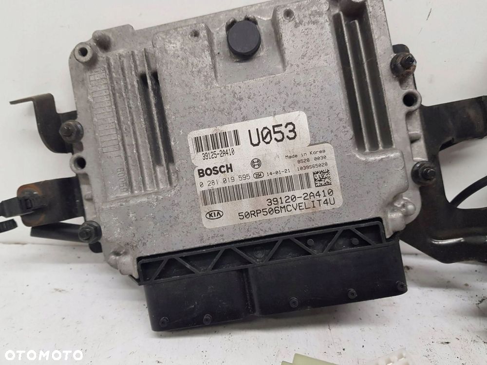 kia carens iv 1,7crdi komputer stacyjka kluczyk zestaw startowy 39120-2a410 - 3