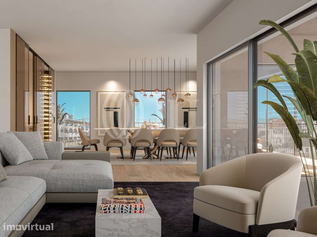 Apartamento T4+1, novo, no Melo e Sousa 670, no Estoril, Cascais. - Grande imagem: 3/44