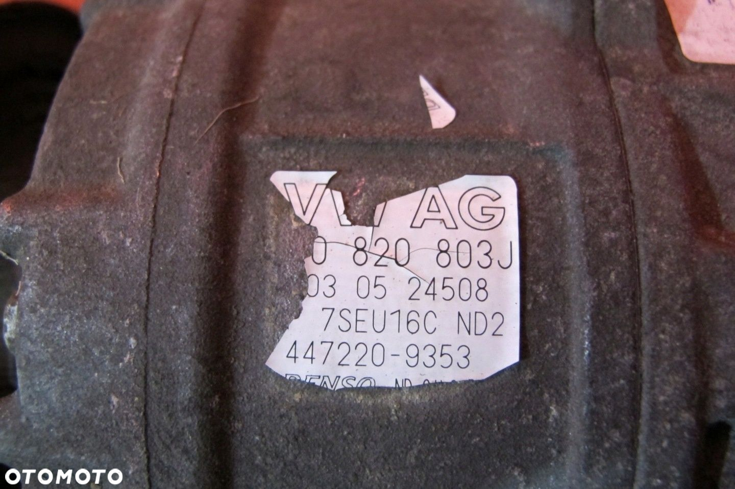 AUDI A3 8P 2.0 TDI BKD VW TOURAN I SEAT LEON II SKODA SPRĘŻARKA KOMPRESOR - 4
