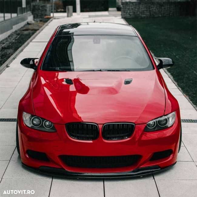 Grile Duble Bara Fata Nari M Style BMW E92 E93 Pre-FACELIFT // FACELIFT, Negru Lucios - 5
