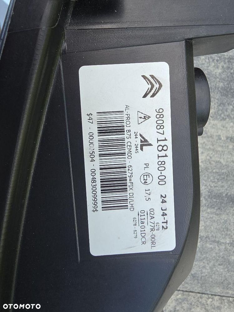 CITROEN C4 II 2 DS4 LIFT Lampa prawa przód Bi-Xenon Dynamic Led 9808718180 - 12