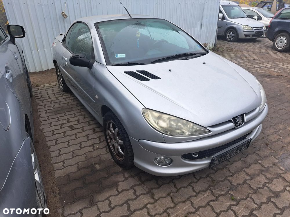 PEUGEOT 206CC 1.6B 80KM 2004R - CZĘŚCI !!! - 2
