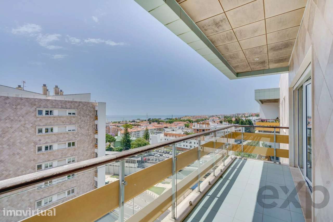 T3 com Vista Mar, Varanda e Parqueamento | A 1 Minuto da Estação de Pa - Grande imagem: 5/26