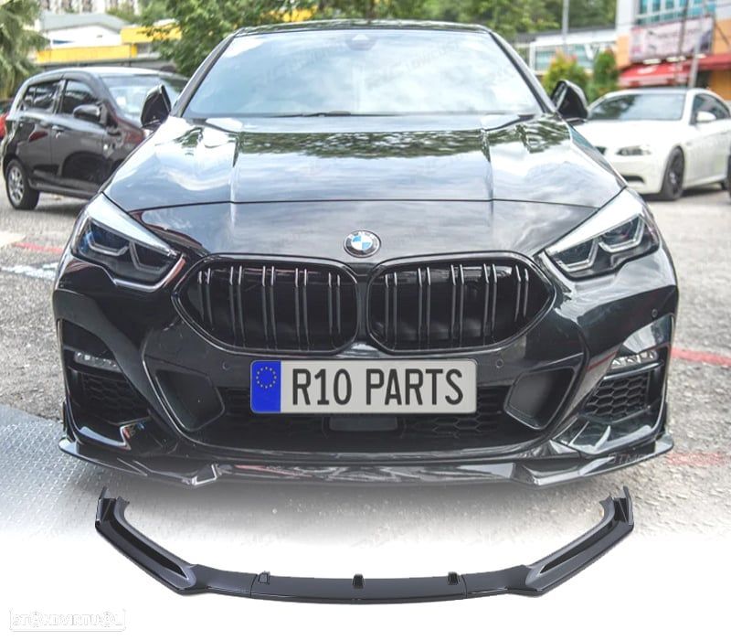 SPOILER LIP DIANTEIRO BMW F44 PRETO BRILHANTE - 4