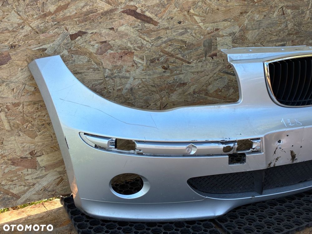 BMW 1 E87 ZDERZAK PRZÓD  PRZEDNI  HALOGEN NERKI GRILL KOMPLET - 7