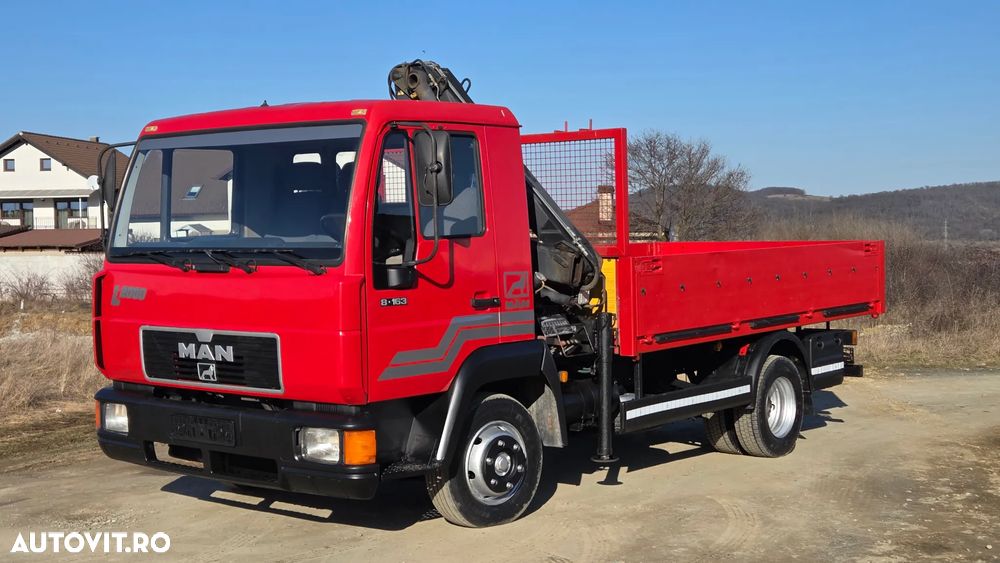 MAN macara Hiab 10m - 2