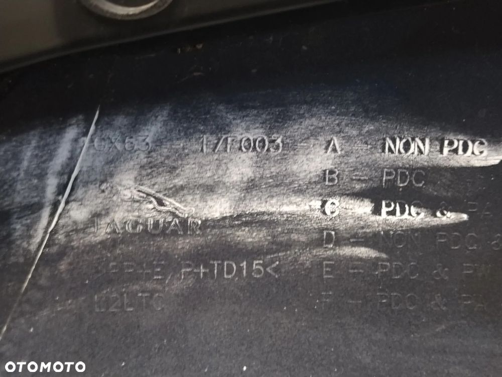 JAGUAR XF X260 ZDERZAK PRZÓD PRZEDNI KOMPLETNY 4XPDC SPRYSKIWACZE GRILL ATRAPA CHŁODNICY ZNACZEK WIĄZKA ORYGINAŁ - 19
