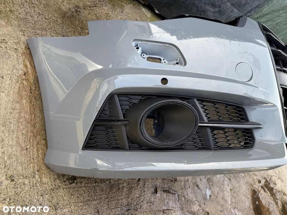 ZDERZAK PRZÓD PRZEDNI ATRAPA AUDI A6 C7 4G0 LIFT COMPETITION BLACK XEN 4PDC 4G0807437AB 4G0853651BP NARDO GREY - 21