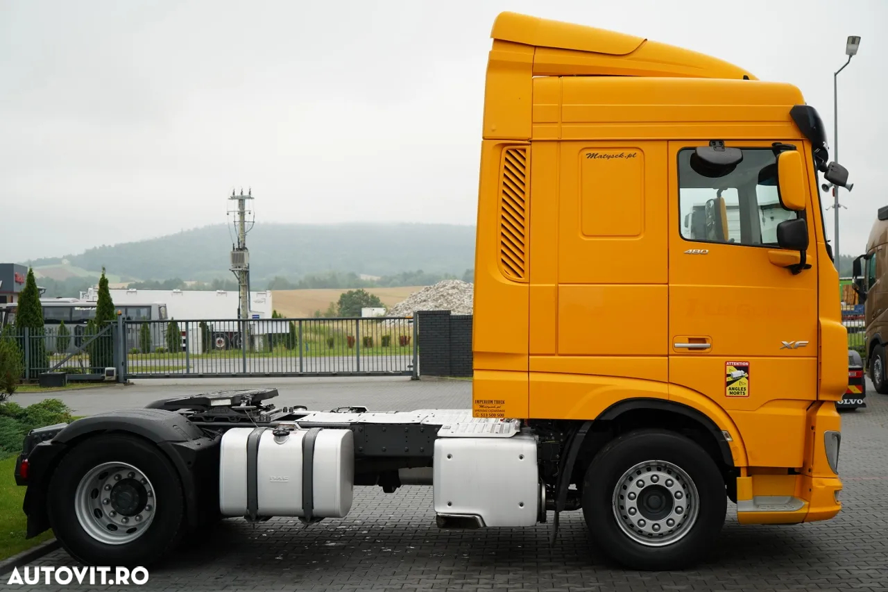 DAF XF 480 / CABINĂ SPATIALĂ / CONTRACT DE SERVICE POST-SERVICE / IMPORTAT - 8