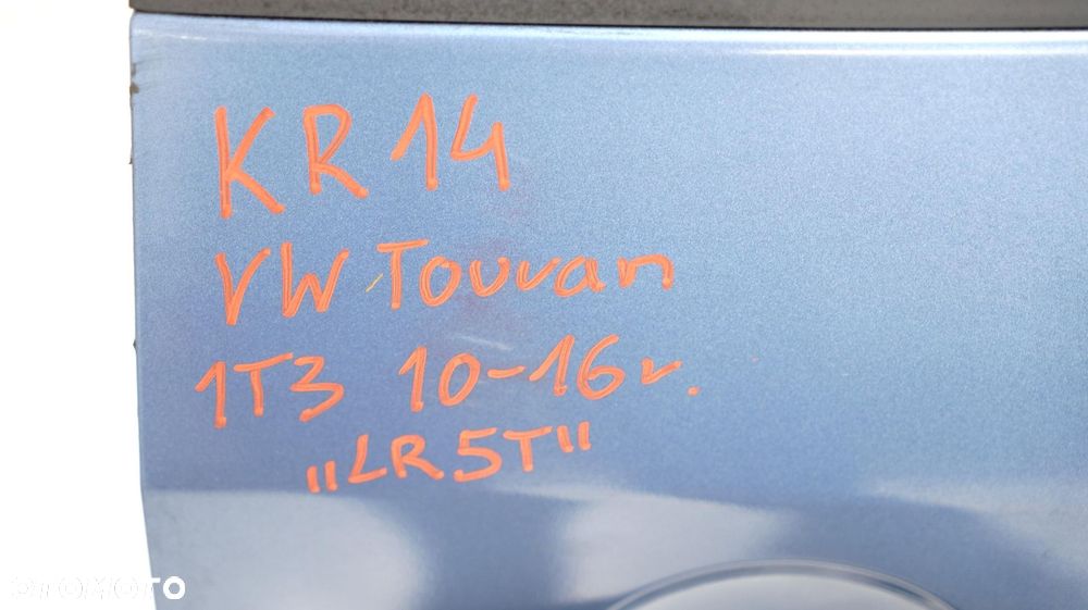 DRZWI PRAWY TYŁ TYLNE VW TOURAN 1T3 10-16R LR5T - 10