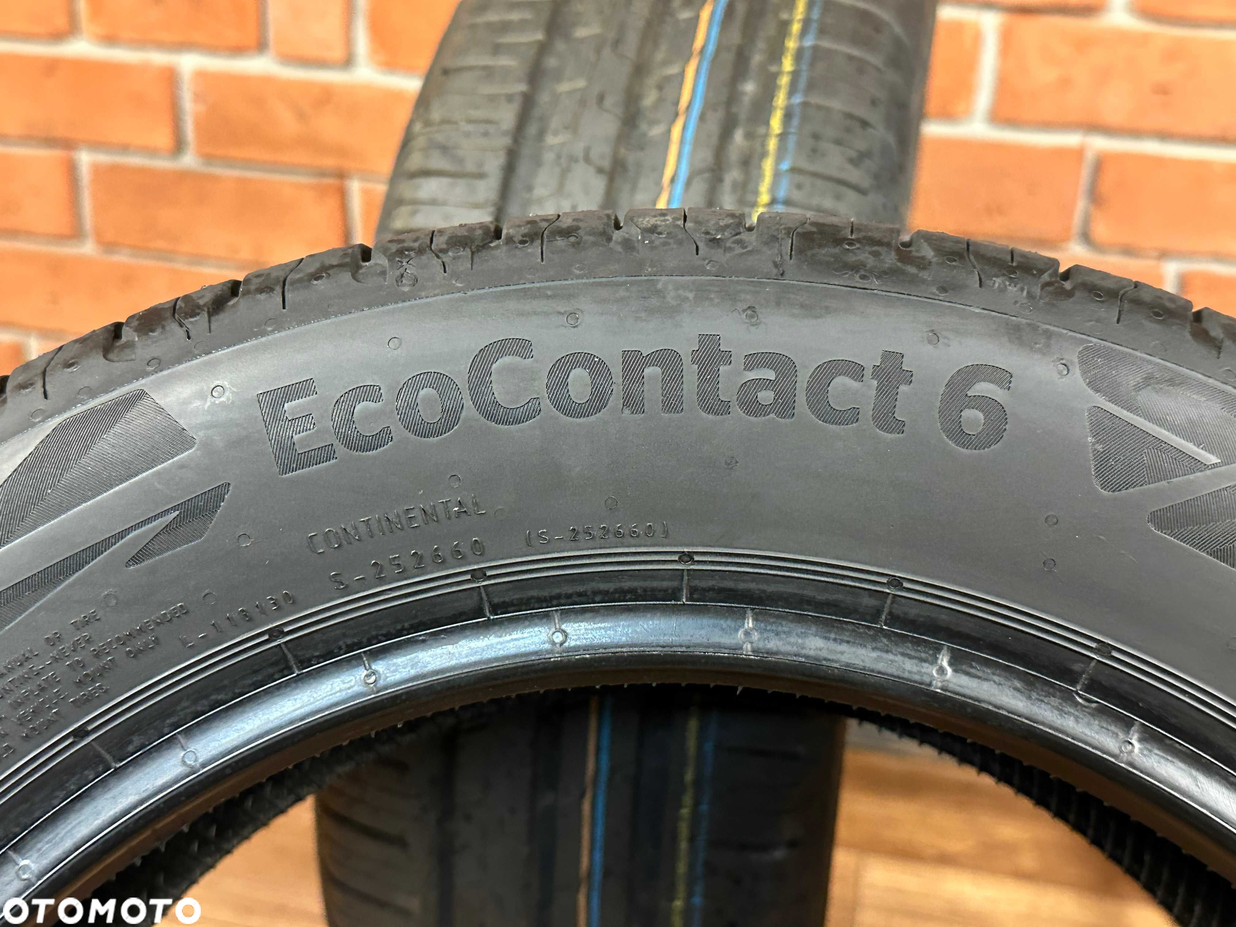 1x 185/55R15 Continental EcoContact 6  86H XL 2023 NOWA - 5
