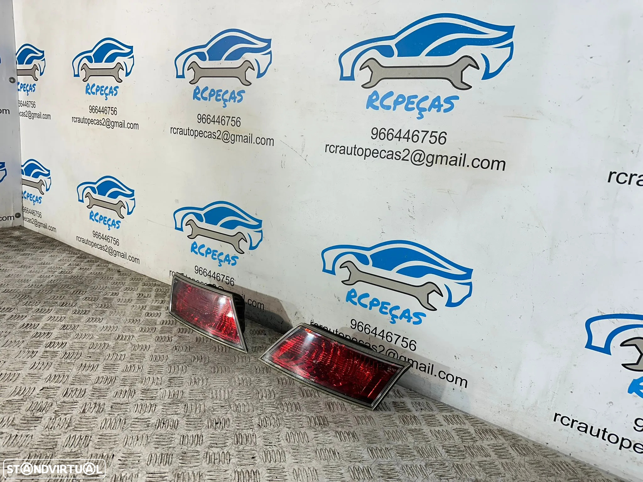 .Conjunto Farolins Mala Tras Traseiros Originais Honda Civic 8 FK FN MK8 VIII 2005 - 2011 - 4