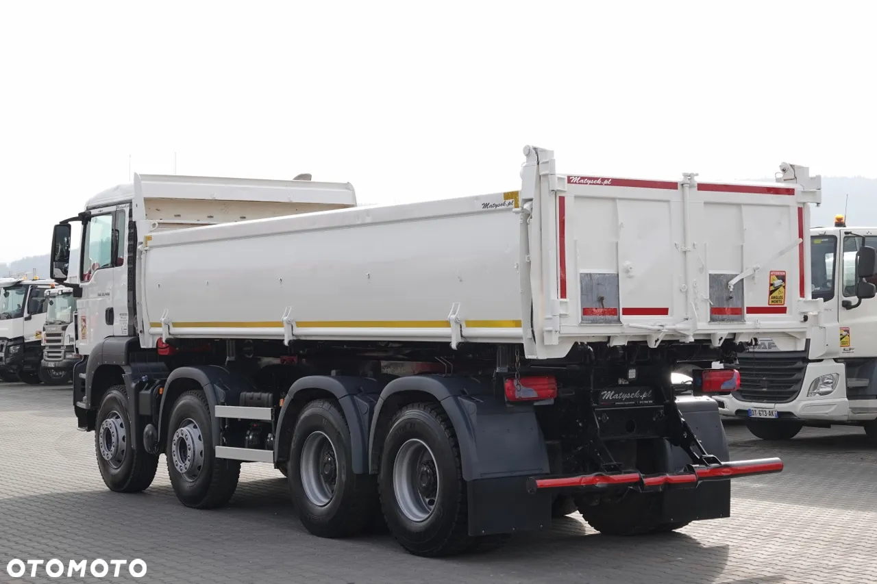 MAN TGS 35.400 / 8x4 / WYWROTKA / HYDROBURTA / BORDMATIK / EURO 5 EEV - 11