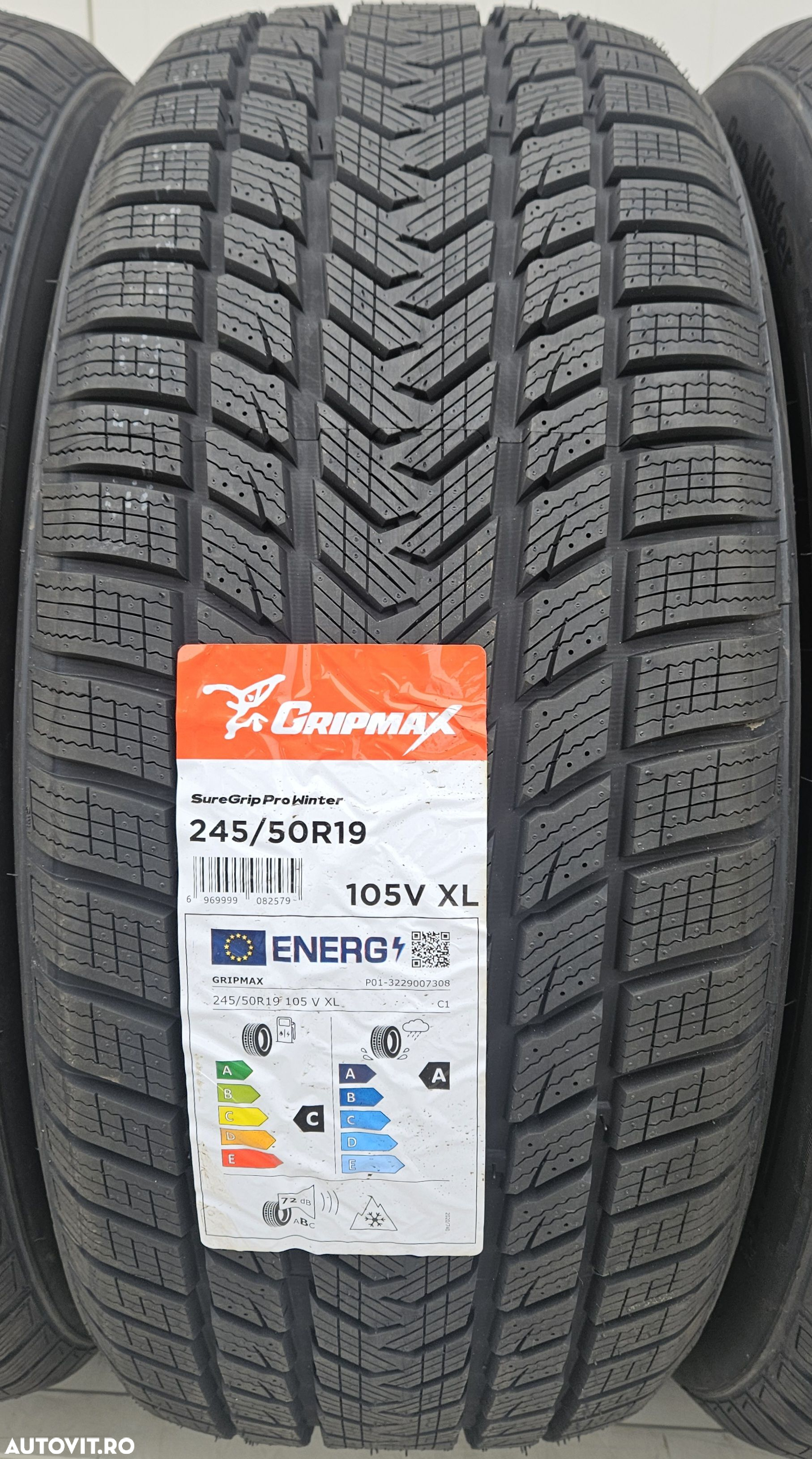 245/50 R19, 105V XL, GRIPMAX,Anvelope iarna M+S,Aderenta clasa A - 3