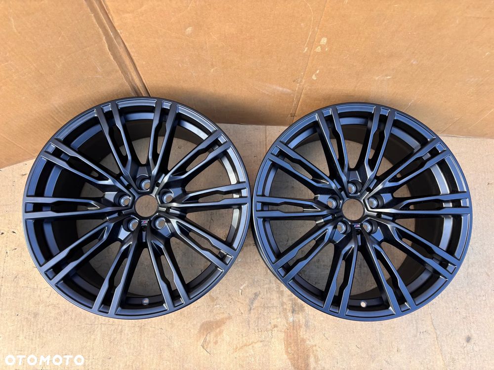 Nowa Oryginalna Felga Aluminiowa BMW M2 G87 M3 G80 M4 G82  9 19 IS20 5x112 9J 19 ET20 8093844 Czarny Mat Czarna 3 G20 4 G26 - 1