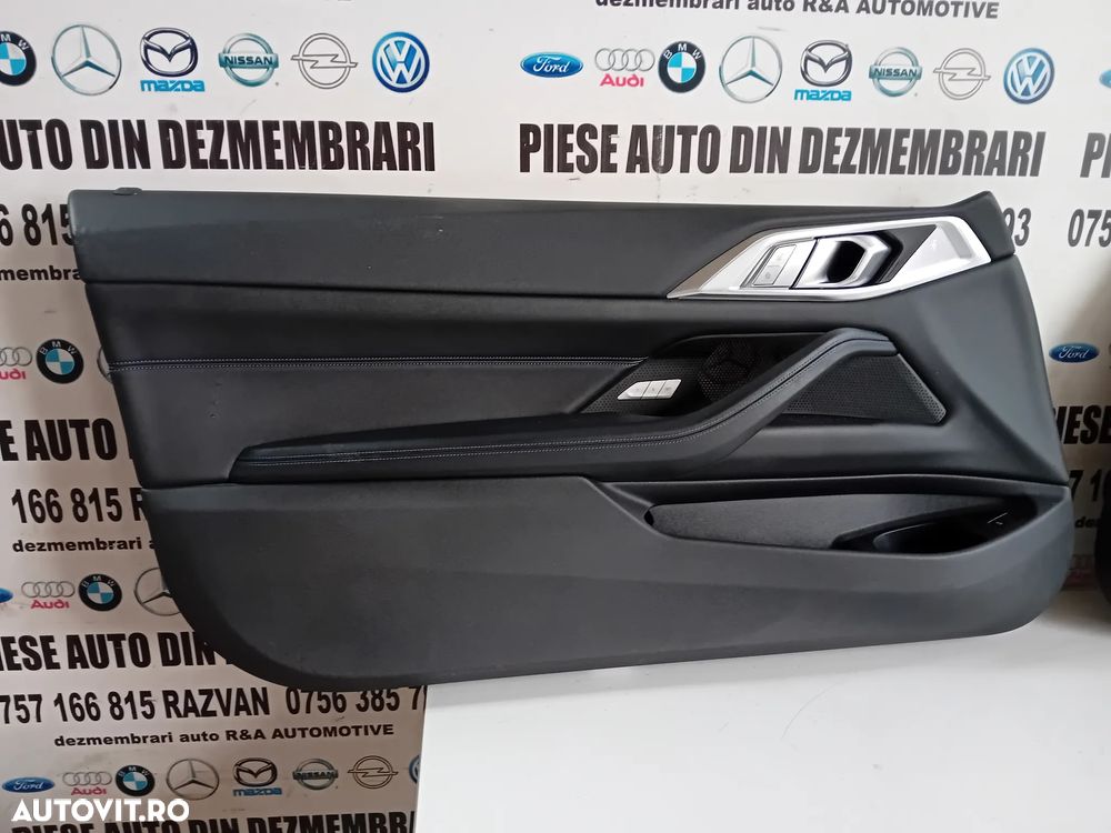 Interior Complet BMW Seria 4 G22 G23 – Scaune Piele + Alcantara – Original – Arad - 6