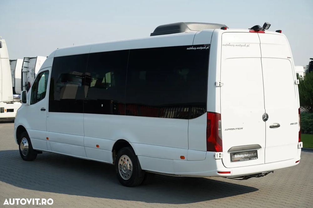 Mercedes-Benz SPRINTER 516 CDI / 2x KLIMA / SPROWADZONY / BOGATE WYPOSAŻENIE / - 4