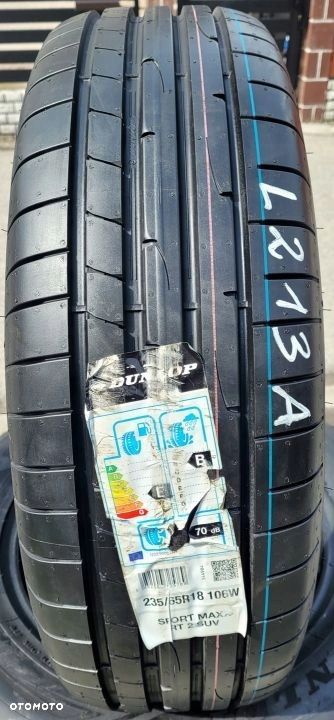4x Dunlop Sport Maxx RT2 235/65R18 106W L213A - 4