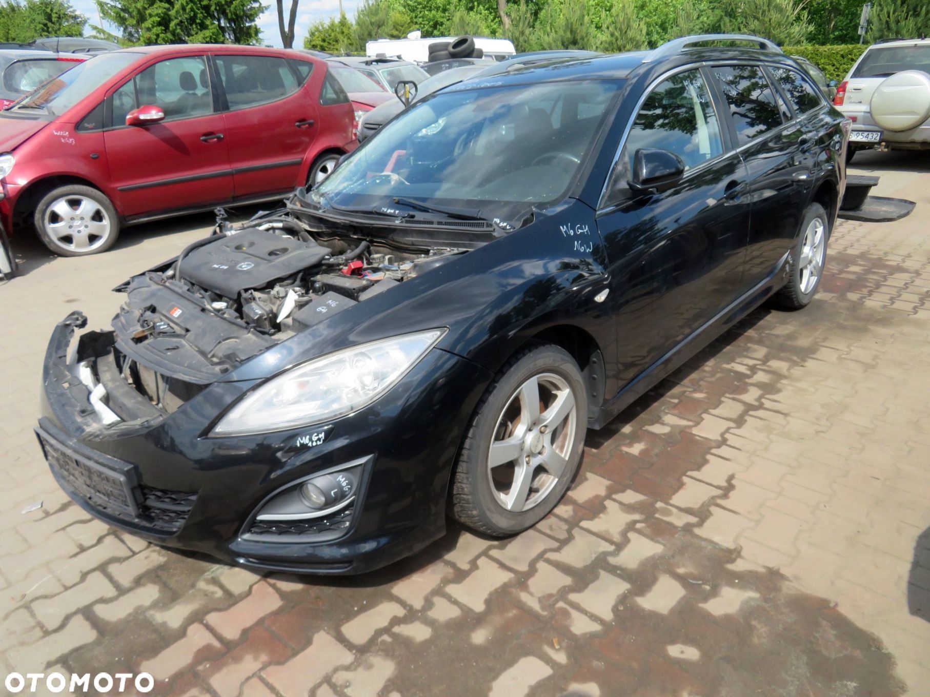 MAZDA 6 II GH LIFT KOMBI 2010 16W 2.0 16V LF-DE 155KM G611 CZARNY na części - 1