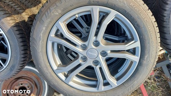 Komplet kol zimowych TOYOTA 17'' 5x114 ET39 7,5J CAMRY RAV4 auris  CzujnikiTPMS