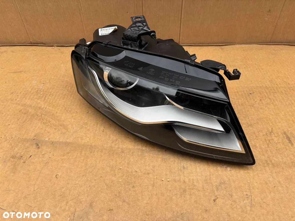 Oryginalna Lampa Przednia Prawa Audi A4 B8 Przed Lift Xenon Nie Skrętny Led 8K0941004C Europa Cała Ładna 0301240272 Przód Prawy - 1