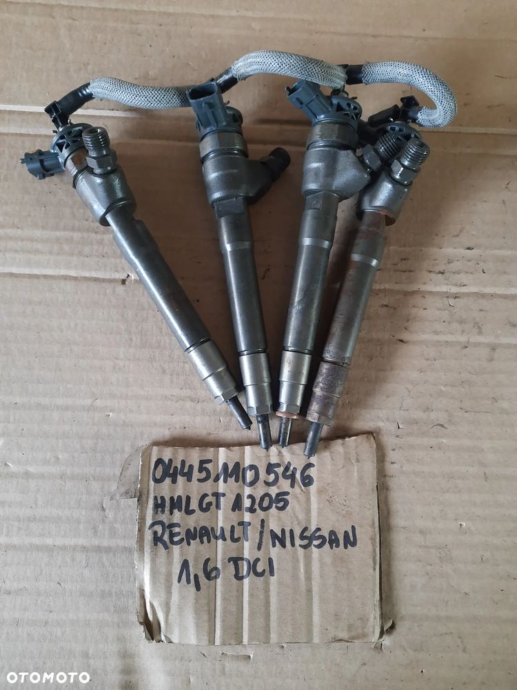 Wtryskiwacz wtrysk Renault Nissan 1.6 DCI 0445110546 - 1