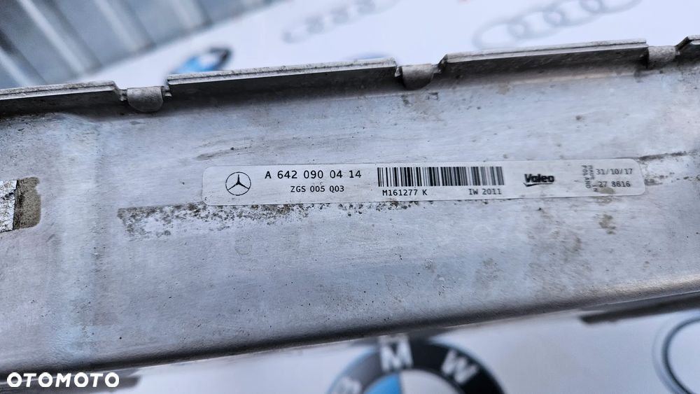 Mercedes GLC X253 3.0 350d V6 24V 4-Matic 258 KM Chłodnica intercooler 6420900414 Przewód - 7