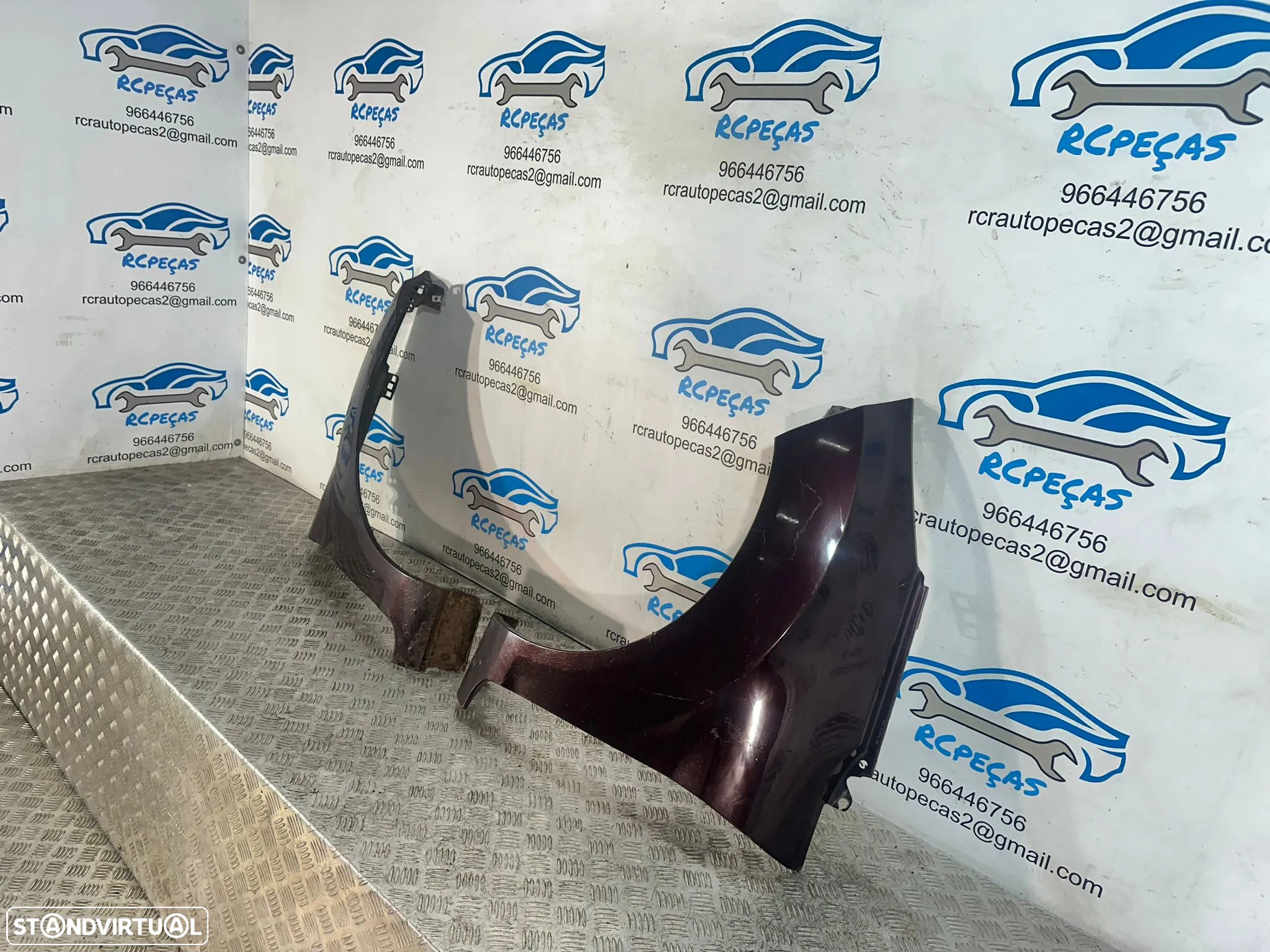 Conjunto Guardalamas Esquerdo Direito Ford Fiesta MK6 VI 6 2008 - 2017 - 4
