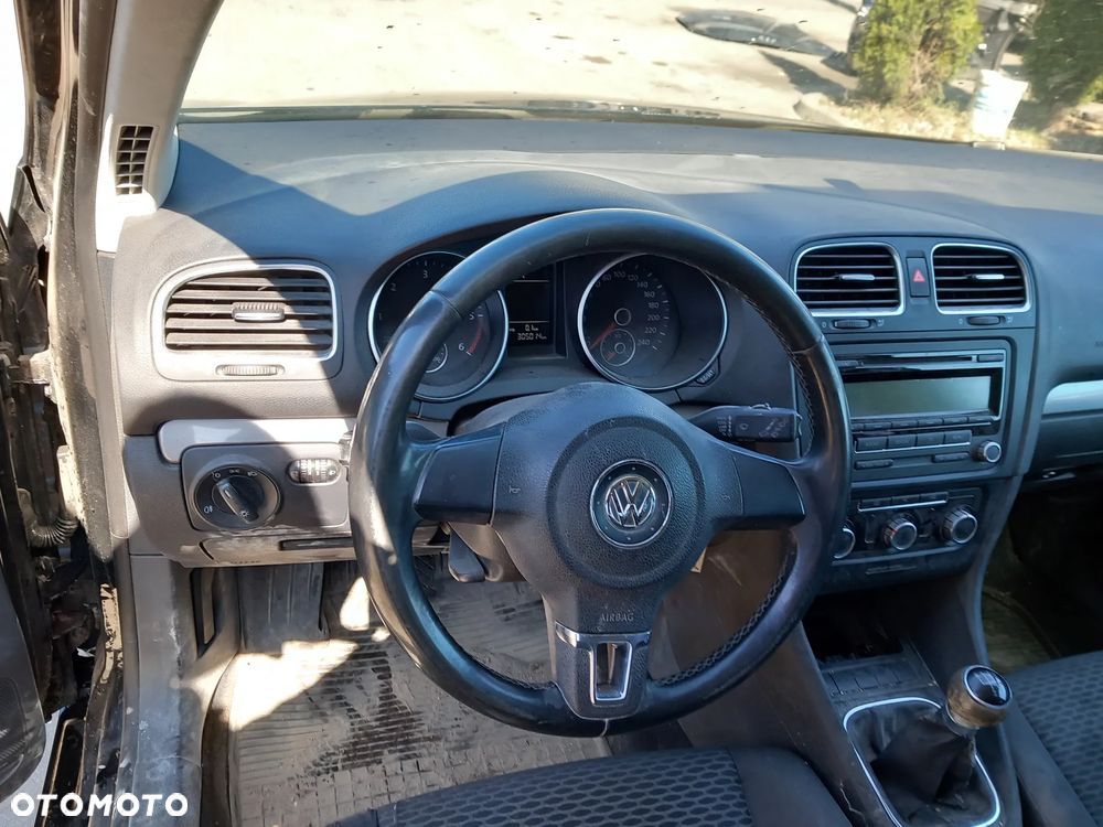VW GOLF VI KONSOLA DESKA ROZDZIELCZA KOKPIT KIEROWCY AIRBAG PASY KOMPLET - 2
