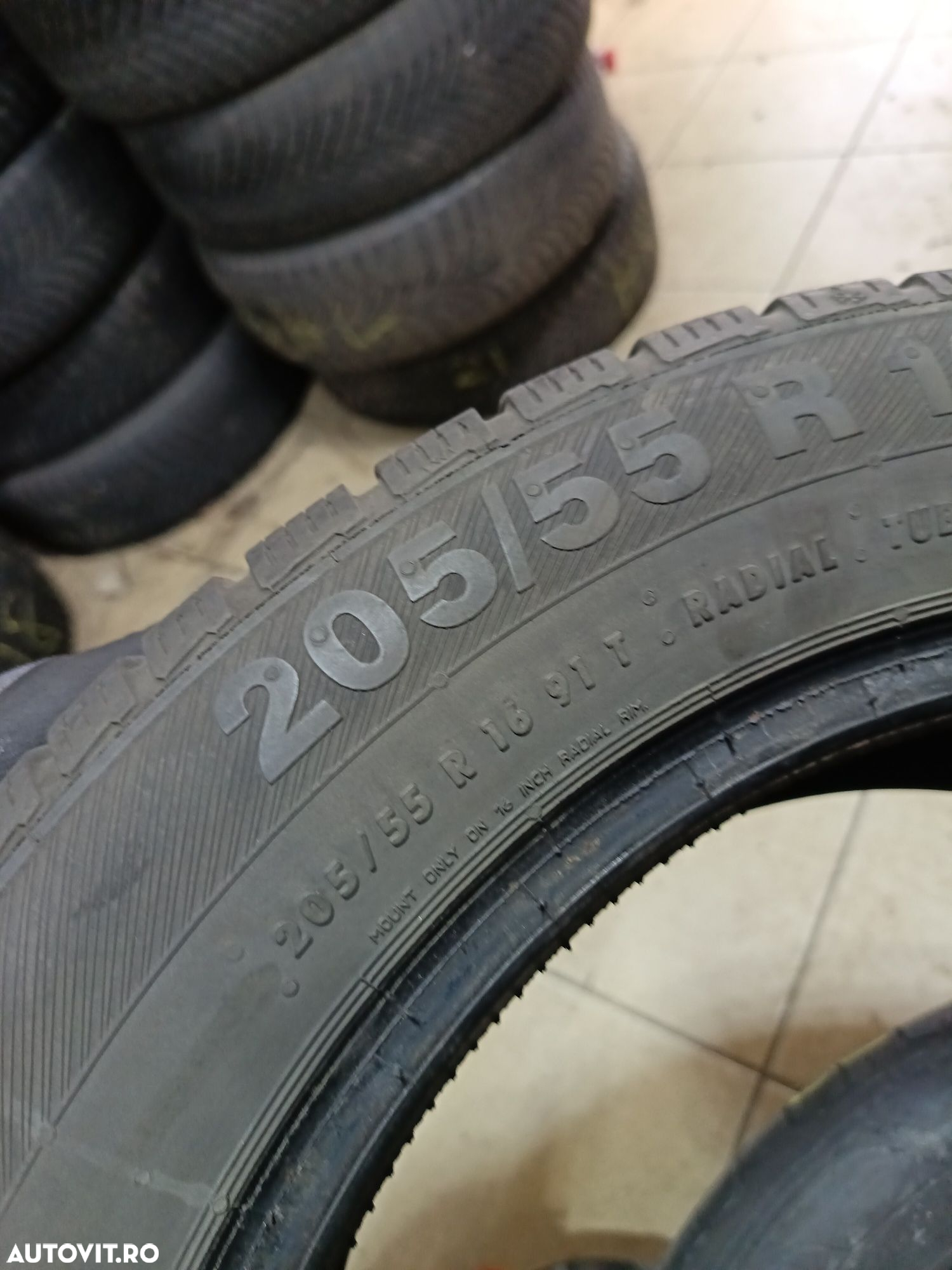 Anvelope MS 205 55 16 barum. 6+mm - 8