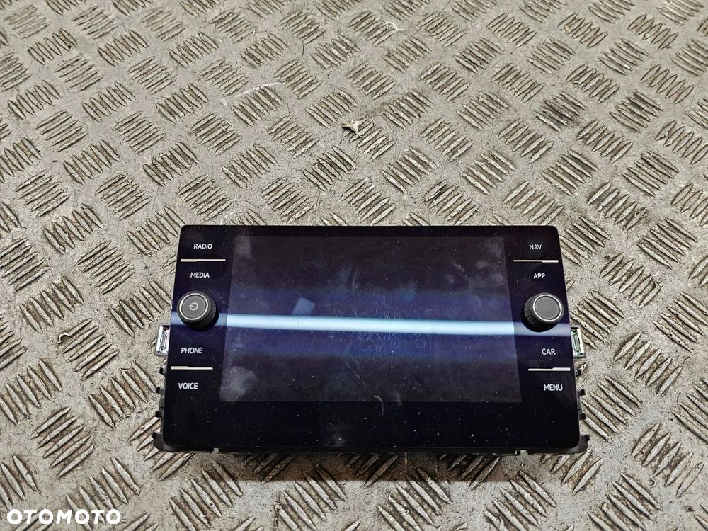 RADIO NAWIGACJA NAVI WYŚWIETLACZ EKRAN VW PASSAT B8 GOLF VII 7 5G6919605B
