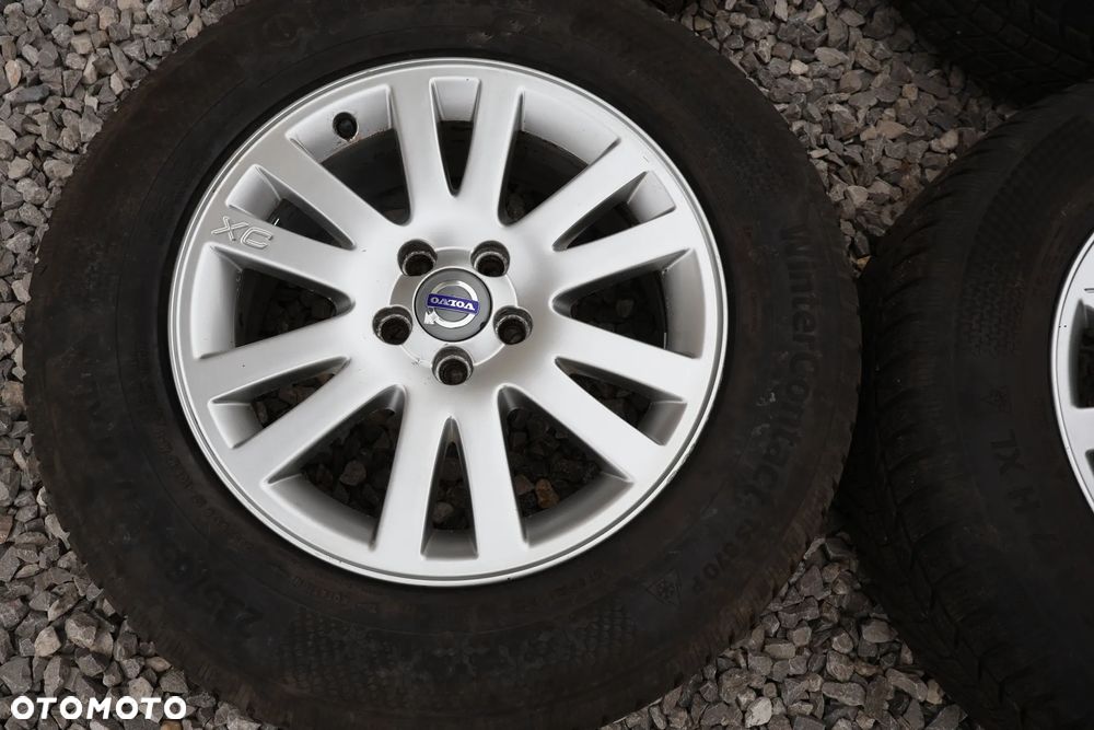 VOLVO XC90 I 03-14R KOŁA ZIMOWE 17" 5X108 OPONY CONTINENTAL 2023R FELGI ALIMINIOWE ORYGINAŁ 235 65 17 - 4