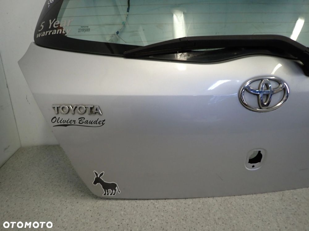 TOYOTA YARIS II 06- KLAPA TYLNA BAGAŻNIKA 1E7 - 2