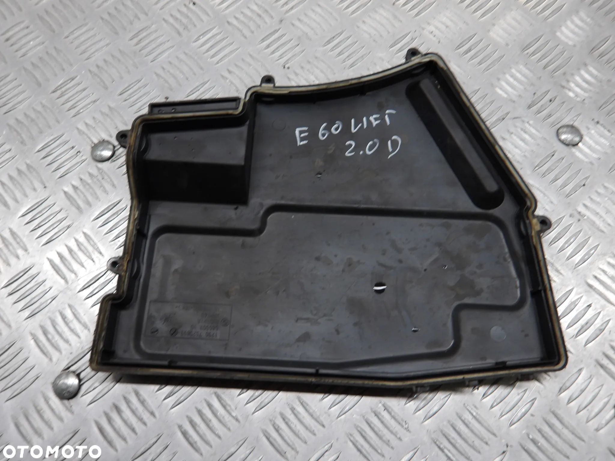 BMW E60 LIFT 07-10 POKRYWKA SKRZYNKI ELEKTRYCZNEJ 12907520899 - 1