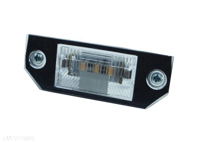 Set lampa numar Ford C-MAX (C214), 06.2007-12.2010; Focus C-MAX (C214), 10.2003-06.2007; Focus II (DA), 2004-12.2010, Stanga=Dreapta, LED; tuning; - 1