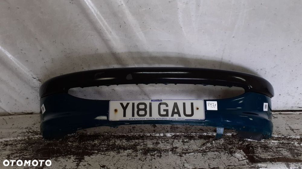 * ZDERZAK PRZÓD PRZEDNI DO PEUGEOT 206 LIFT NIEBIESKI