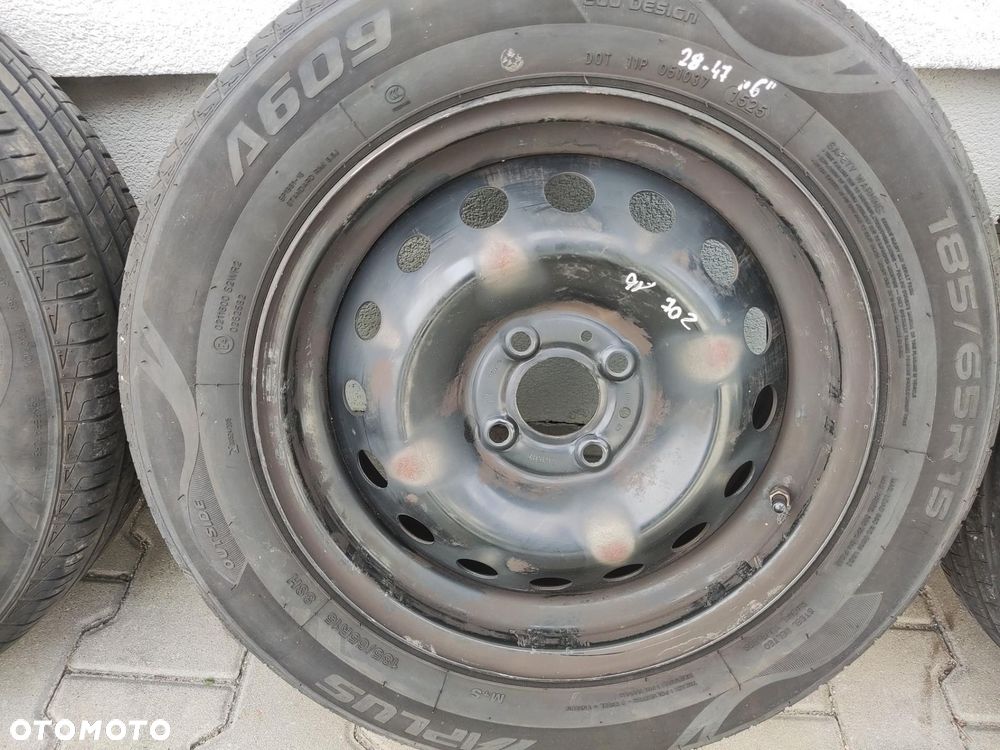 KOŁA OPONY FELGI STALOWE 15 RENAULT ZOE I 2013-2019 6J ET40 4X100 - 7