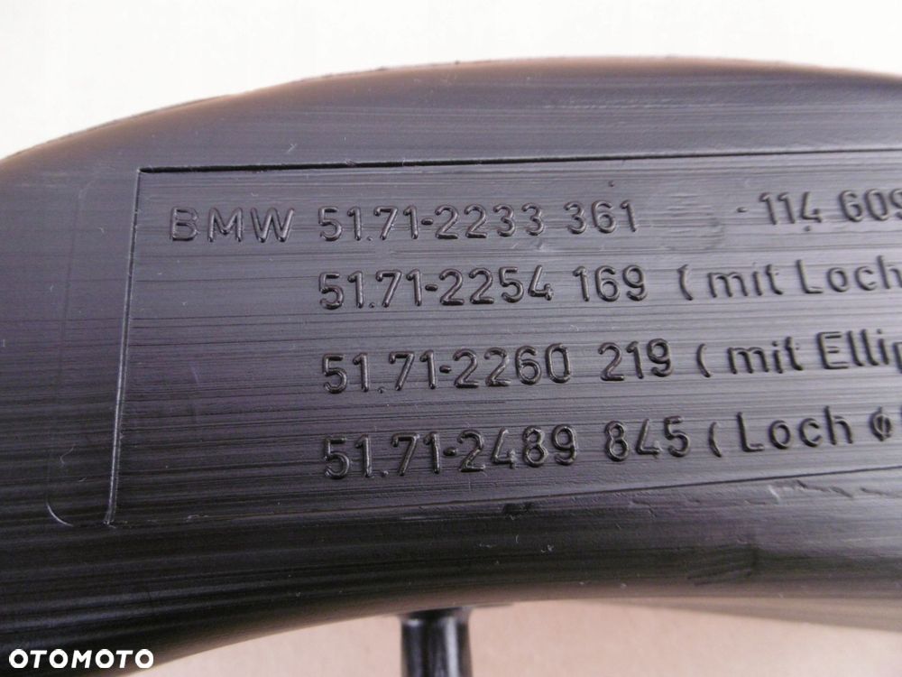 wlot w zderzak kanał powietrza lewy bmw e36 m-pakiet sedan coupe cabrio - 9