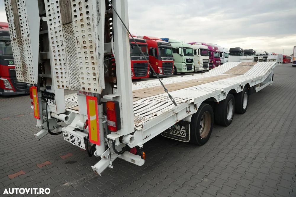 Altul REMORCA AUTO AMC CASTERA / ÎNCĂRCARE JOSĂ / 13,5 M / TABEL HIDRAULIC / TABELE HIDRAULICE / AX DE DIRECȚIE / TRONCIU - 16