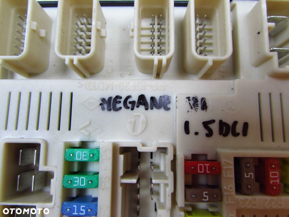 RENAULT MEGANE III 1.5 DCI 08-16 MODUL USM SKRZYNKA UPC 284B68372R 9630052816 BD95 - 5