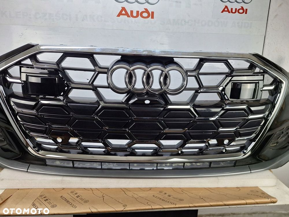 ZDERZAK AUDI A6 C8 4K 4K0 CHROM EDITION 2023-2025 GRILL ATRAPA LIFT S-LINE - 3