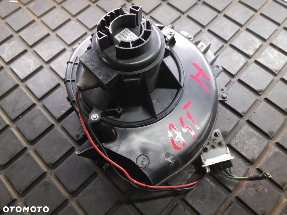 WENTYLATOR DMUCHAWA OPEL ASTRA H 52407543 + REZYSTOR OPORNICA EUROPA - 1